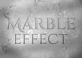 PSD marble text effect