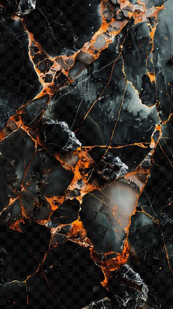 PSD marble with a black background