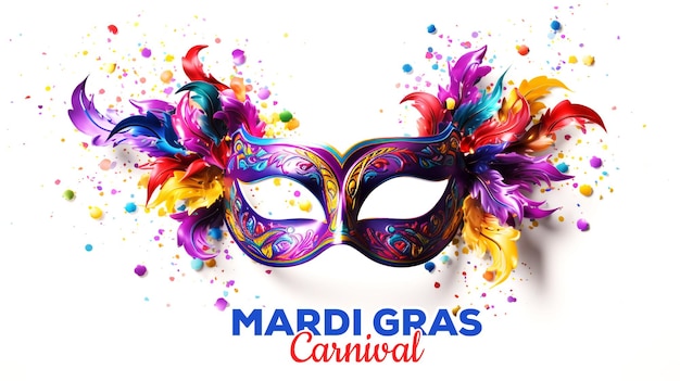 PSD carnevale del mardi gras