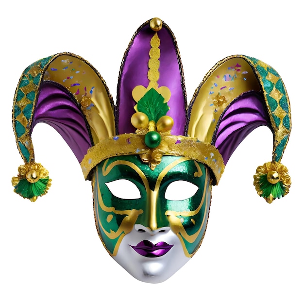 PSD mardi gras carnival mask