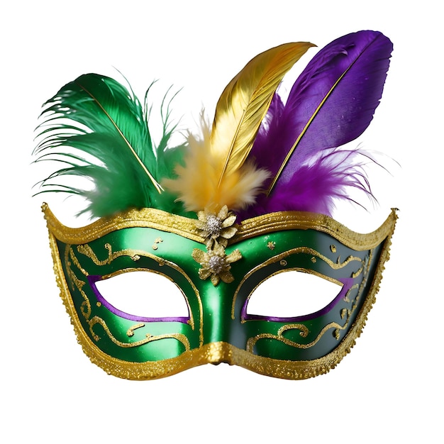 Maschera di carnevale di mardi gras