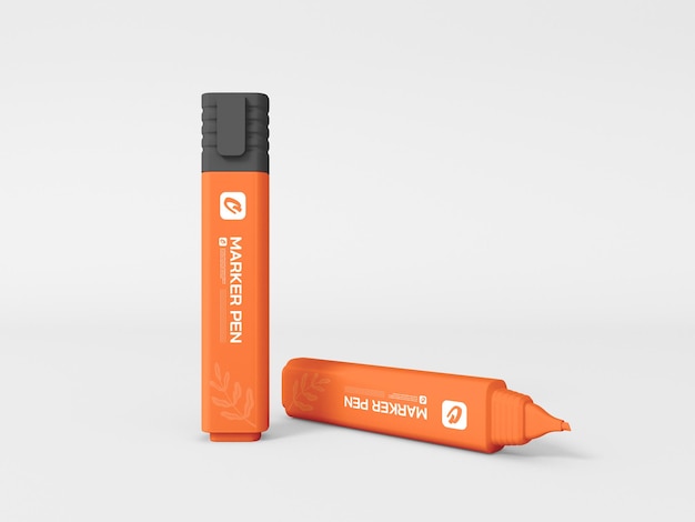 Markeerstift Correctie Marker Pen Mockup