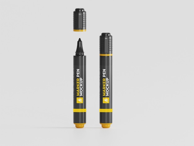 Marker pen mockup