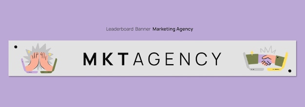 marketing agency template design