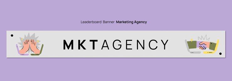 PSD marketing agency template design