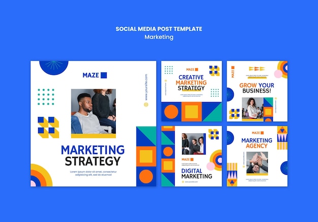 Marketing social media post