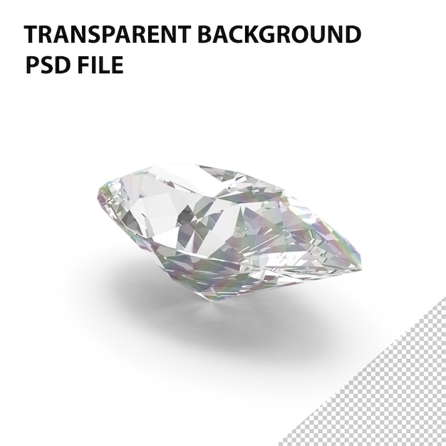 Marquise cut diamond png