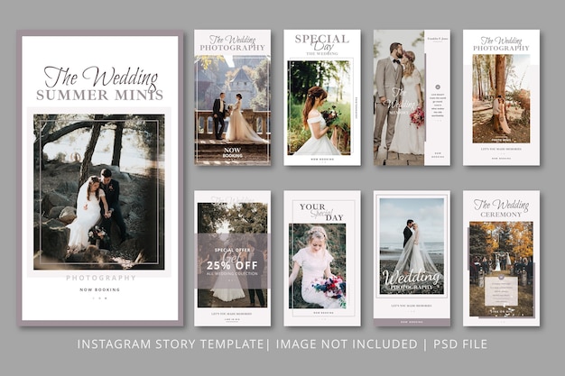 Married Instagram Stories Graphic Template