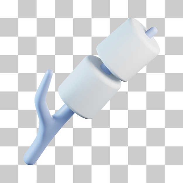 Marshmallow 3D Icon (馬什麥洛 3D 圖標) 是一個圖標