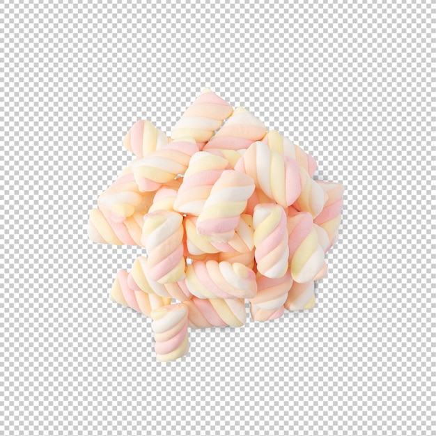 File psd ritaglio marshmallow