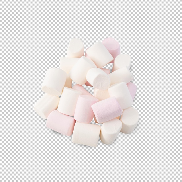 PSD marshmallow cutout psd file