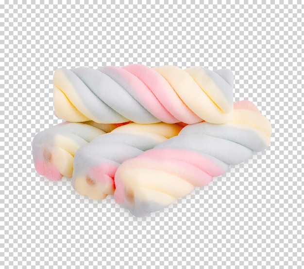 Marshmallows snoep geïsoleerd premum psd