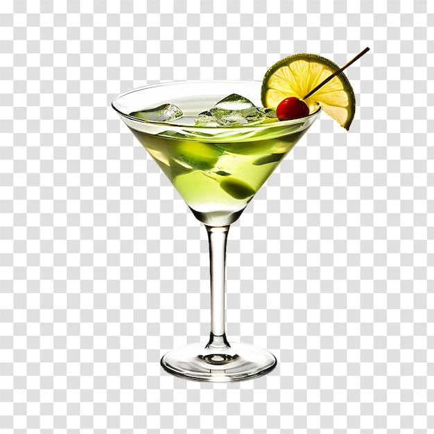 Martini on transparent background