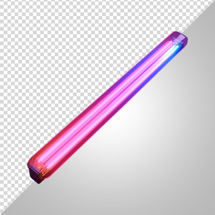 PSD 奇妙的霓虹管光 png