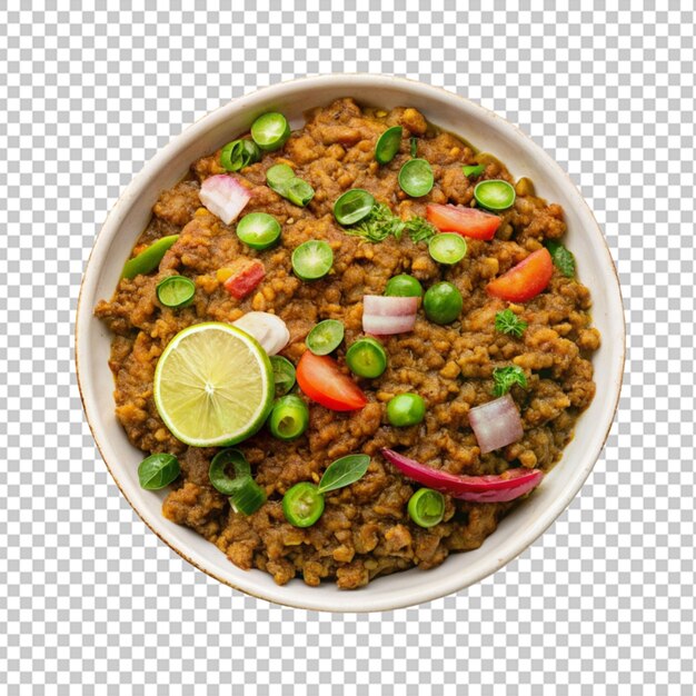 PSD masala kheema transparent background