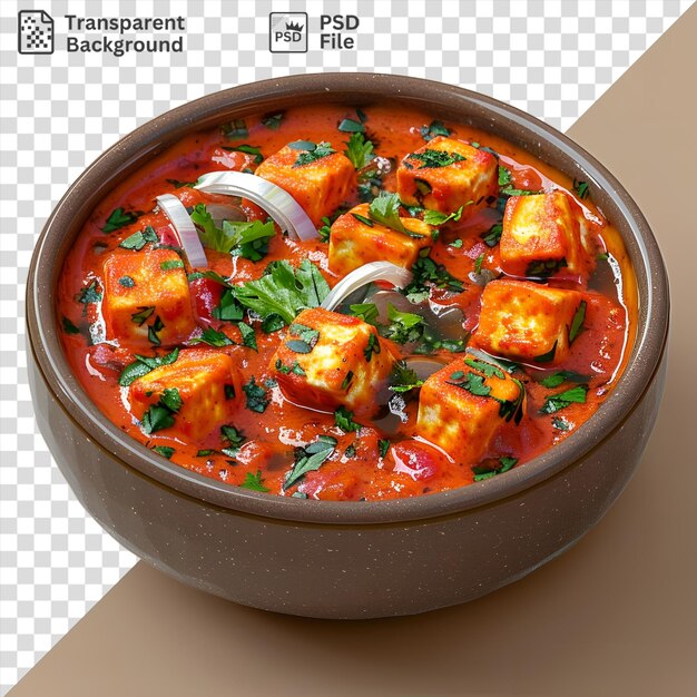 Masala Z Masłem Paneer W Misce