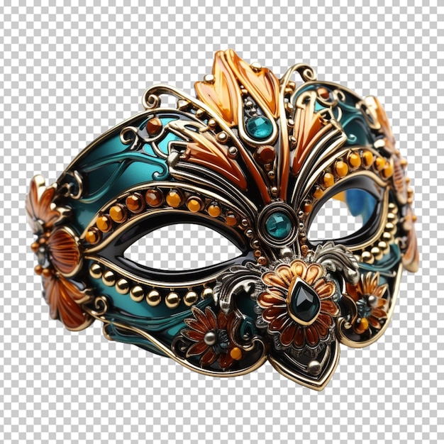 PSD mask mardi gras 3d rendered png psd