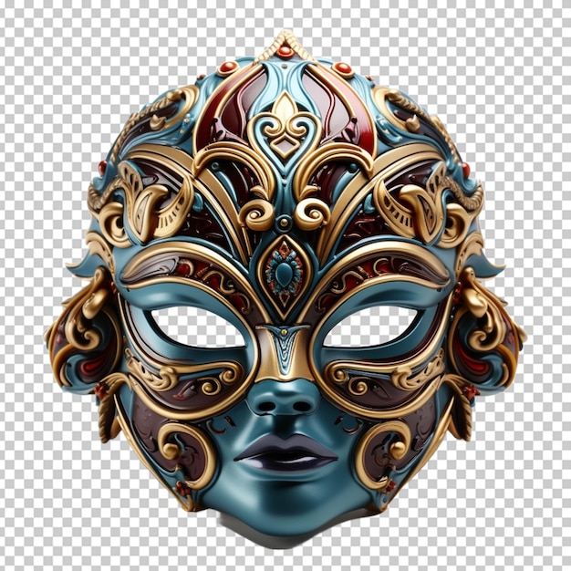 PSD mask mardi gras 3d rendered png psd