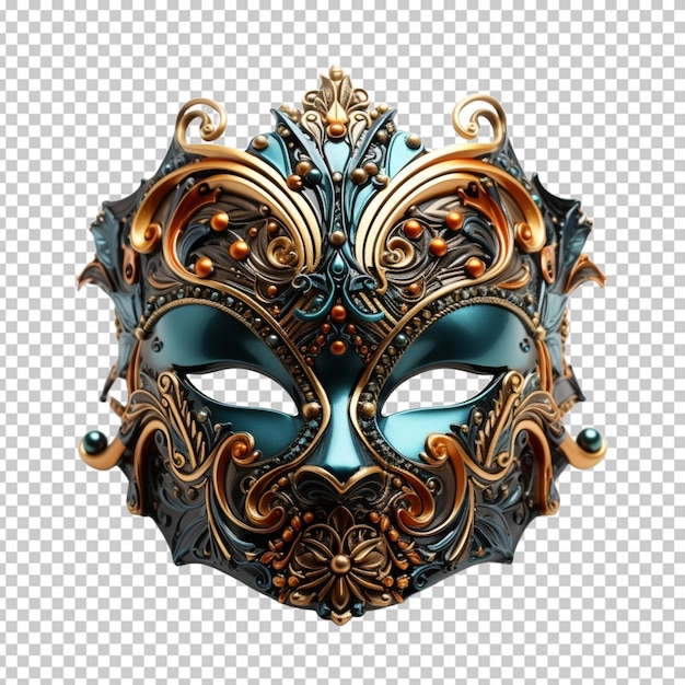 PSD mask mardi gras 3d rendered png psd