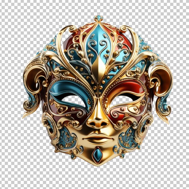 PSD maska mardi gras png psd