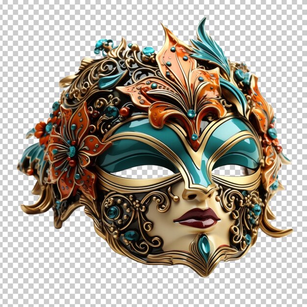 PSD maska mardi gras png psd