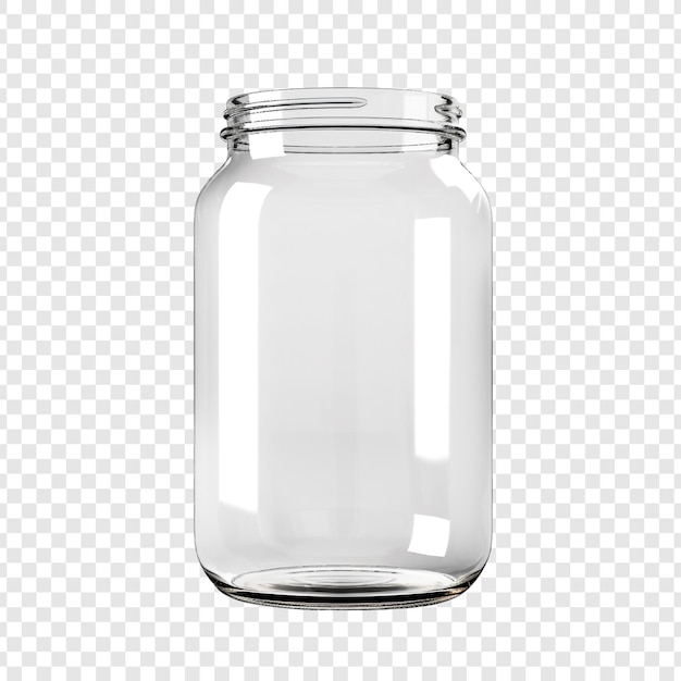 Mason Jar Bottle Wyizolowany Na Przezroczystym Tle