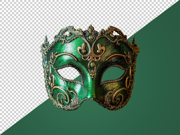 PSD masquerade masker met transparante achtergrond