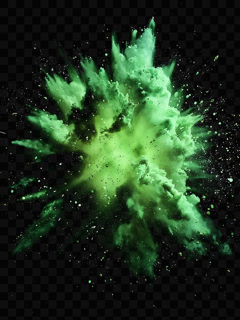 PSD massive burst with noxious gas poisonous fumes and chemical effect fx film background overlay art