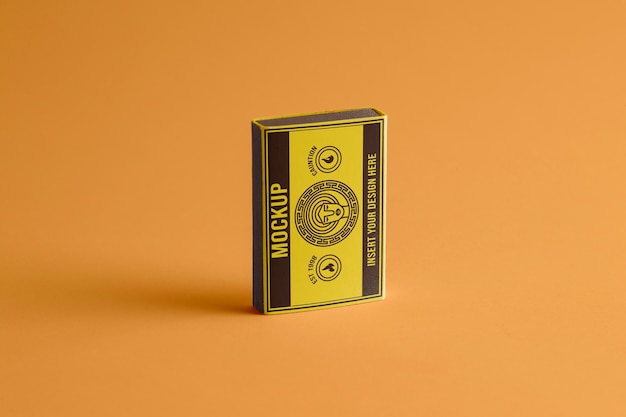 Match box mockup ontwerp