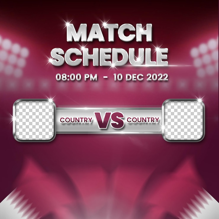 PSD match schedule football world cup 2022