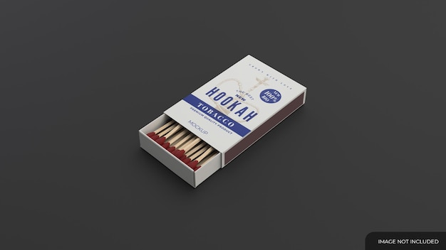 Matches box mockup