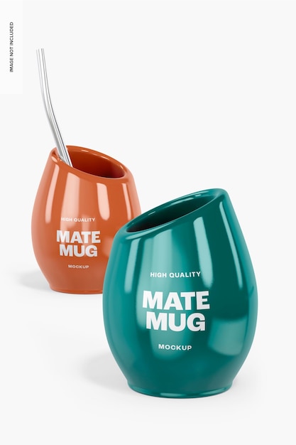 Mate mugs mockup