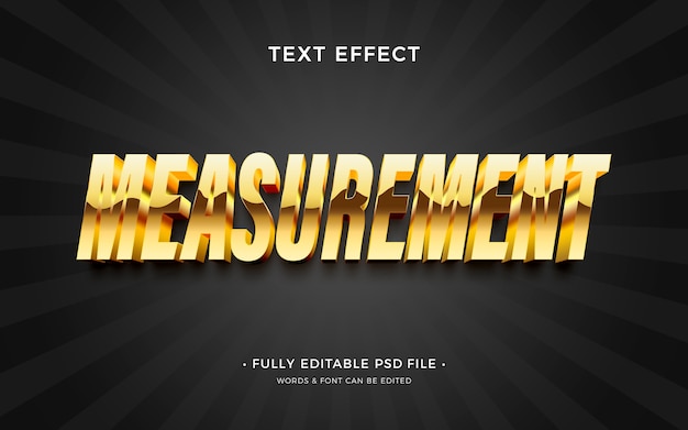 PSD measurement  text effect