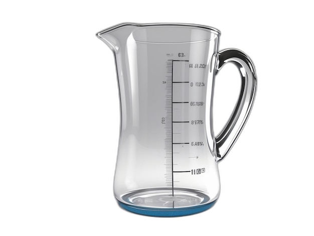 PSD measuring jug psd on a white background