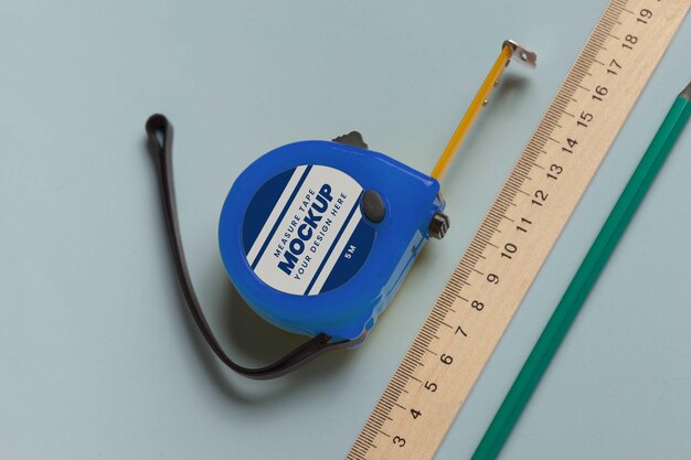 Measuring tape mockup design