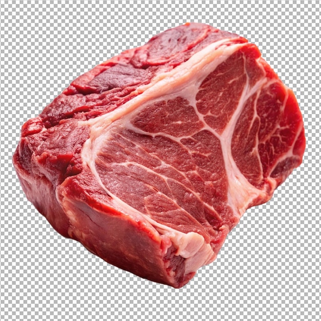 Meat on transparent background