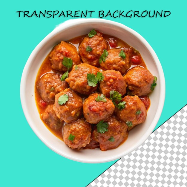 Meatballs in sweet and sour tomato sauce