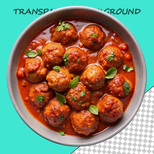 PSD meatballs in sweet and sour tomato sauce