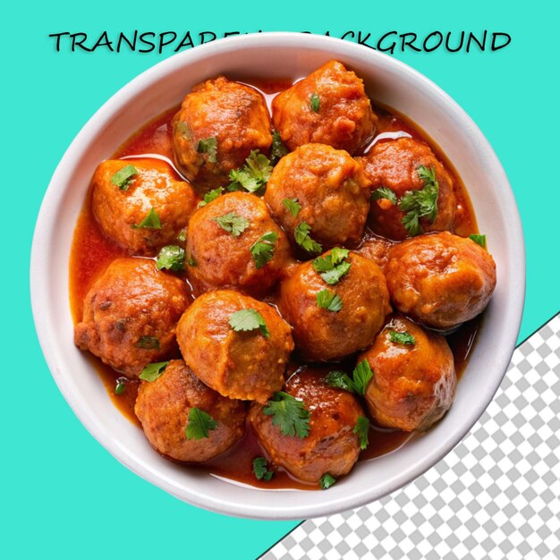 Polpette di carne in salsa di pomodoro agrodolce