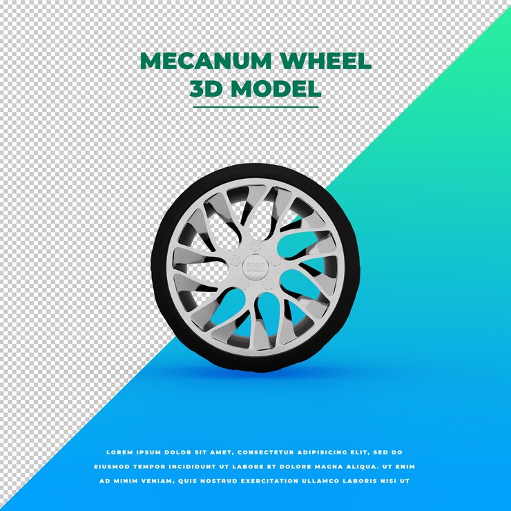 PSD mecanum wiel