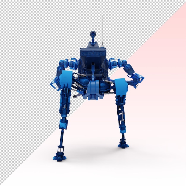 mech-robot met operator