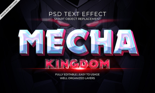 MECHANICAL KINGDOM TEXT EFFECT