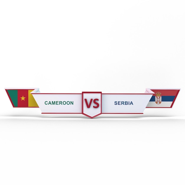Mecz Mistrzostw Świata Serbia vs Kamerun