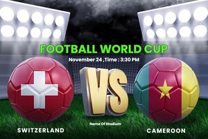 PSD mecze fazy grupowej pucharu świata szwajcaria vs kamerun transmisja tablicy wyników