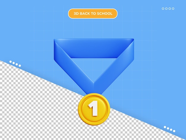 Medal 3d icon