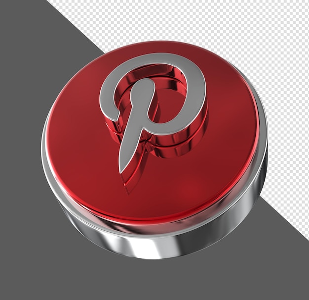 Media Społecznościowe Renderowanie 3d Na Pinterest