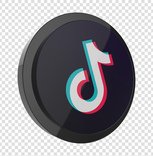 Media Społecznościowe Tiktok Renderowanie 3d