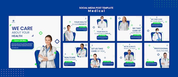 PSD post sui social media di assistenza medica