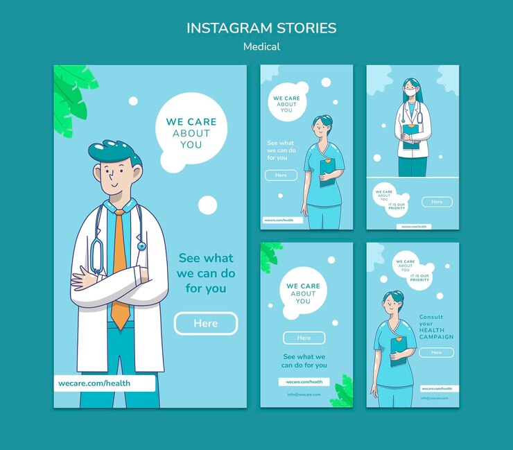 PSD 의료 instagram 이야기
