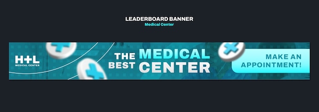 Medical center template design